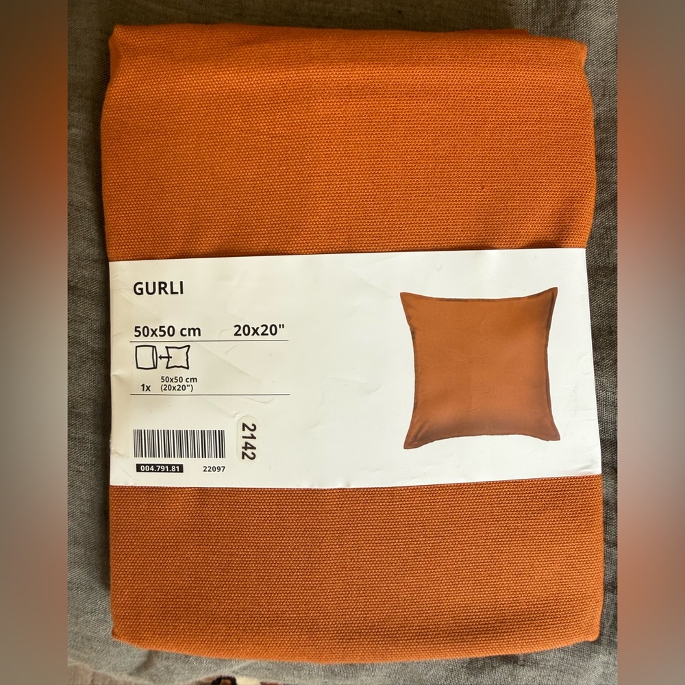 IKEA Orange Cushion Cover